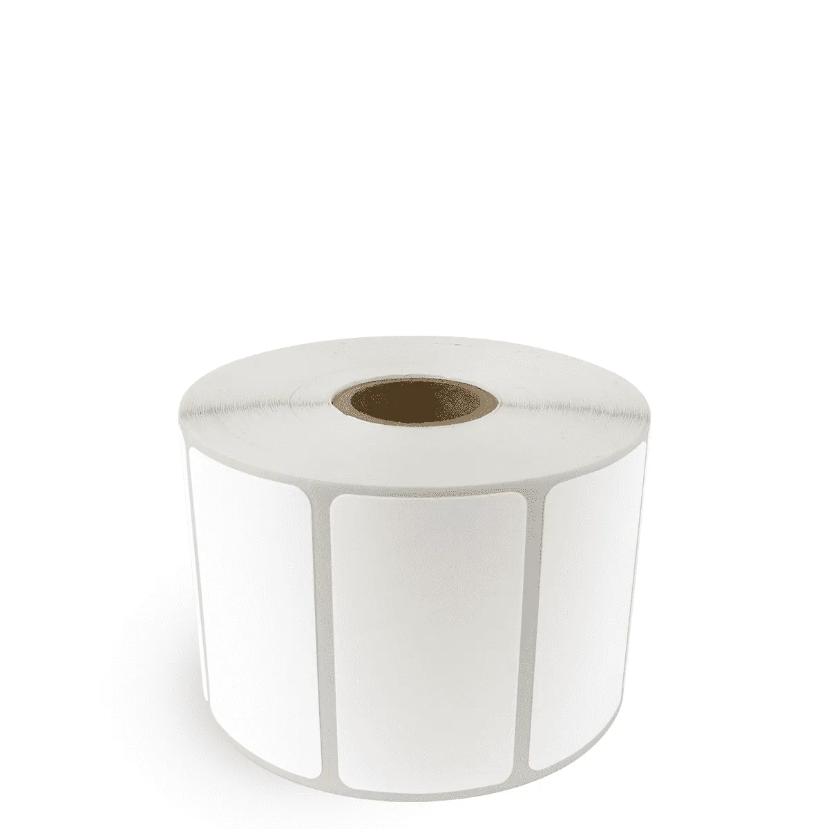 2.25" x 1.25" White - Direct Thermal Labels - 1" Core