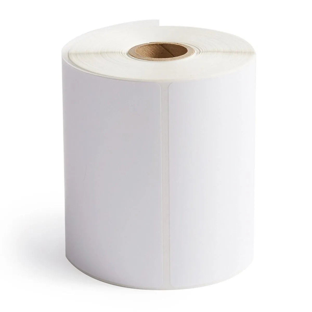 4" x 8" White - Direct Thermal Labels - 1" Core