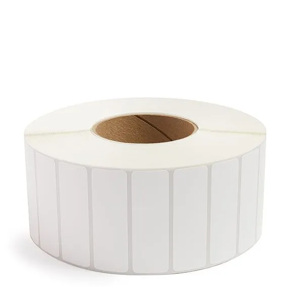 3" x 1" White - Thermal Transfer Labels - 3" Core