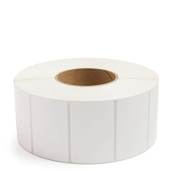 3" x 2" White - Thermal Transfer Labels - 3" Core