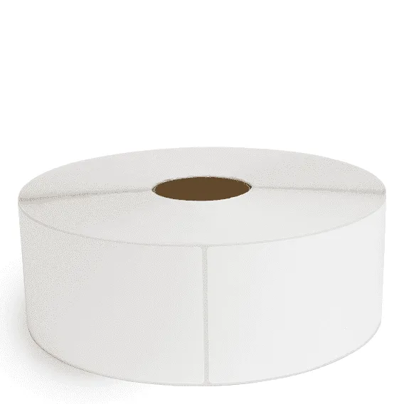 4" x 10" White - Thermal Transfer Labels - 3" Core / 12" Outer Diameter (No Perf)