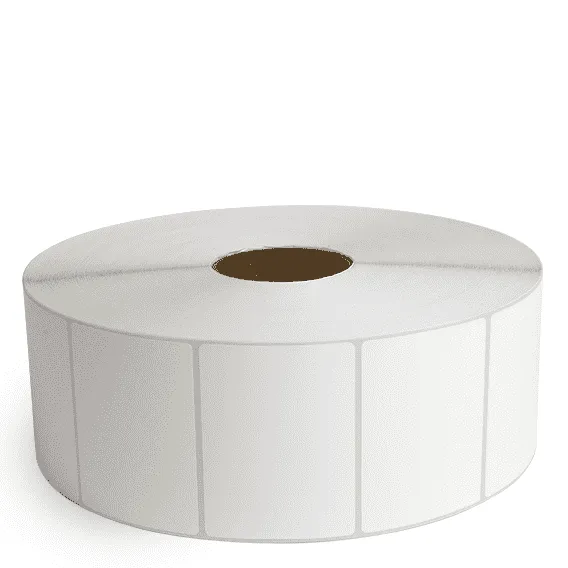 4" x 3" White - Thermal Transfer Labels - 3" Core / 12" Outer Diameter (No Perf)