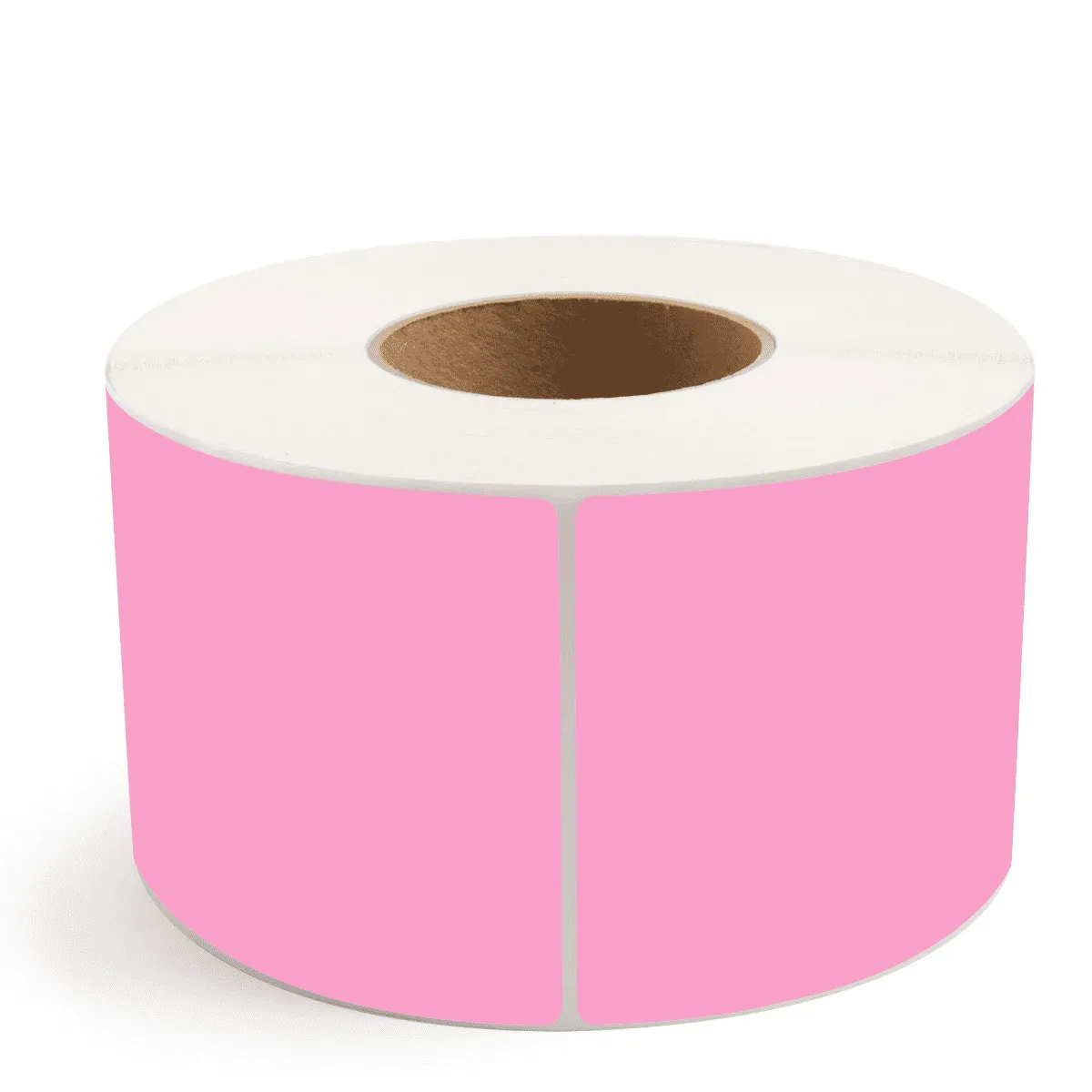 4" x 6" Hot Pink - Thermal Transfer Labels - 3" Core