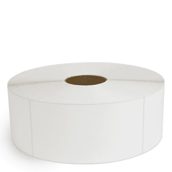 4" x 8" White - Thermal Transfer Labels - 3" Core / 12" Outer Diameter (No Perf)