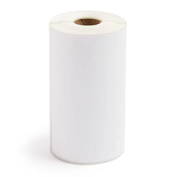 4" x 2" White - Direct Thermal Labels - 0.75" Core