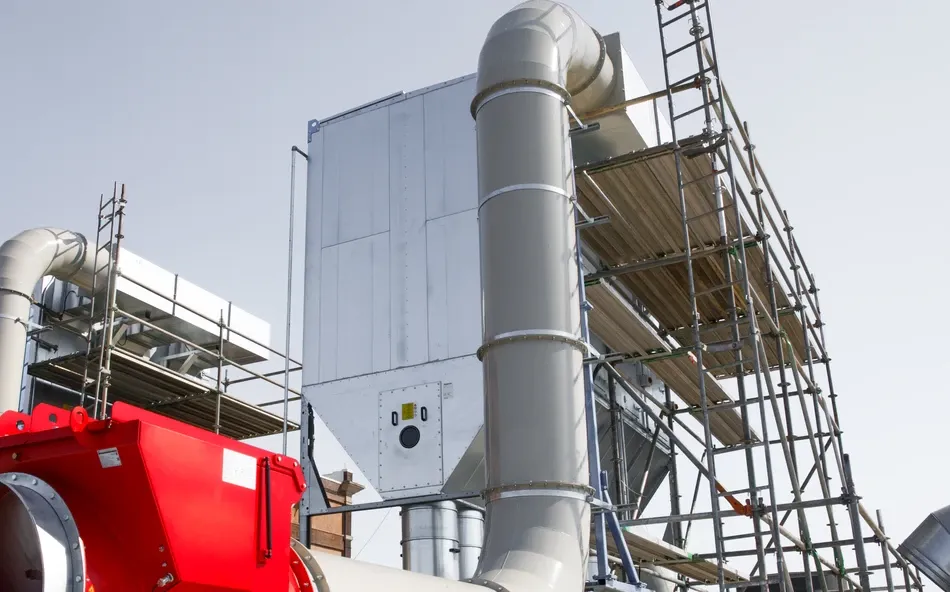Modern industrial HVAC and air filtration systems