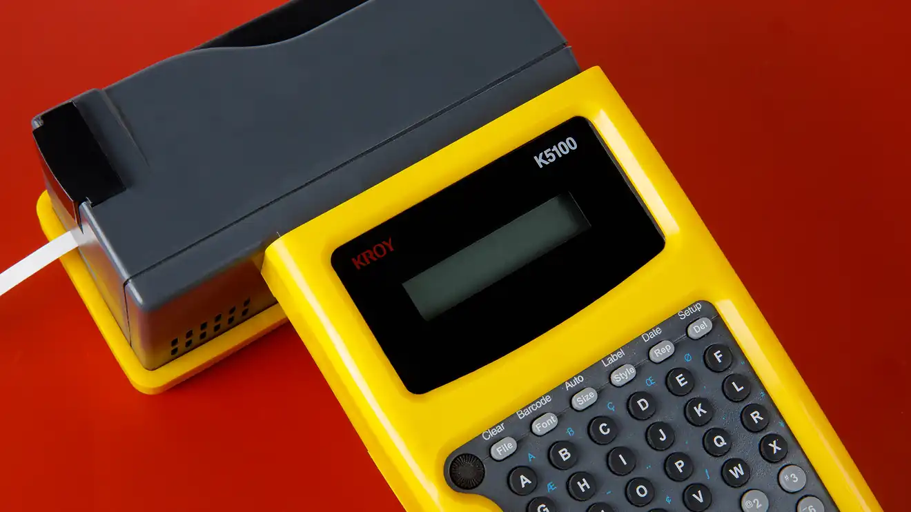 kroy k5100 label and shrink tube printer