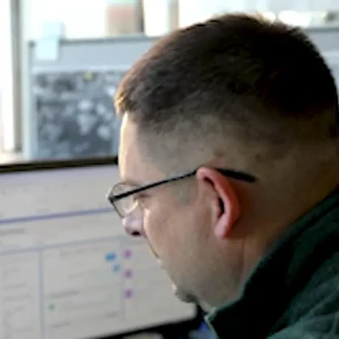 a montage of sales reps